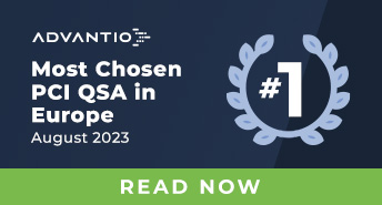 Advantio Recognized as Europe’s most chosen PCI Qualified Security Assessor (August 2023)